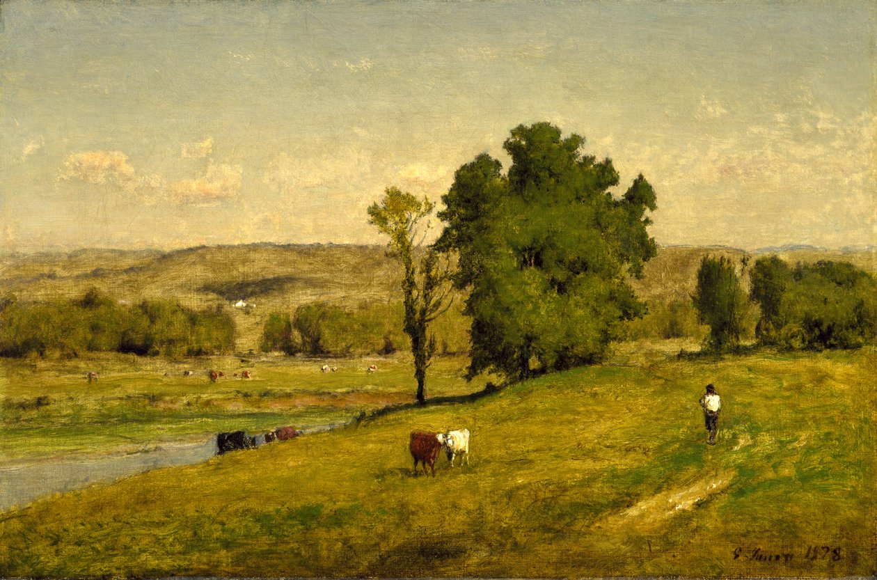 Táj, 1878 alkotó: George Snr. Inness