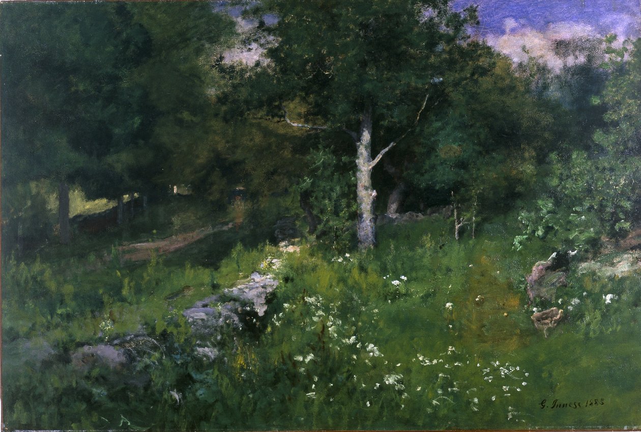 Nyári lombozat alkotó: George Snr. Inness
