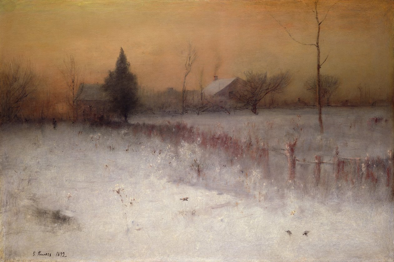 A montclairi otthon, 1892 alkotó: George Snr. Inness