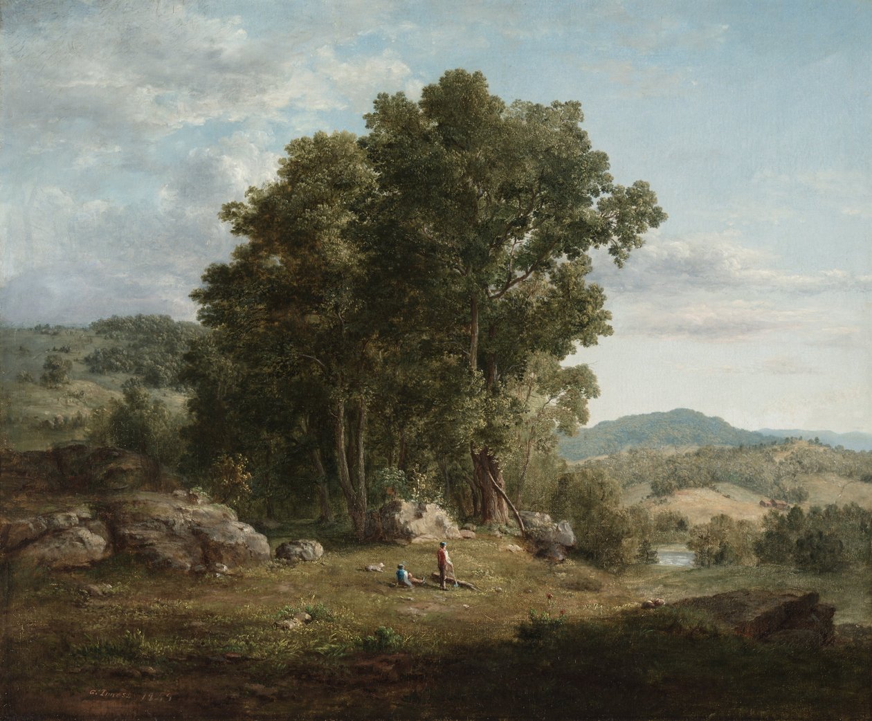 A favágó alkotó: George Snr. Inness