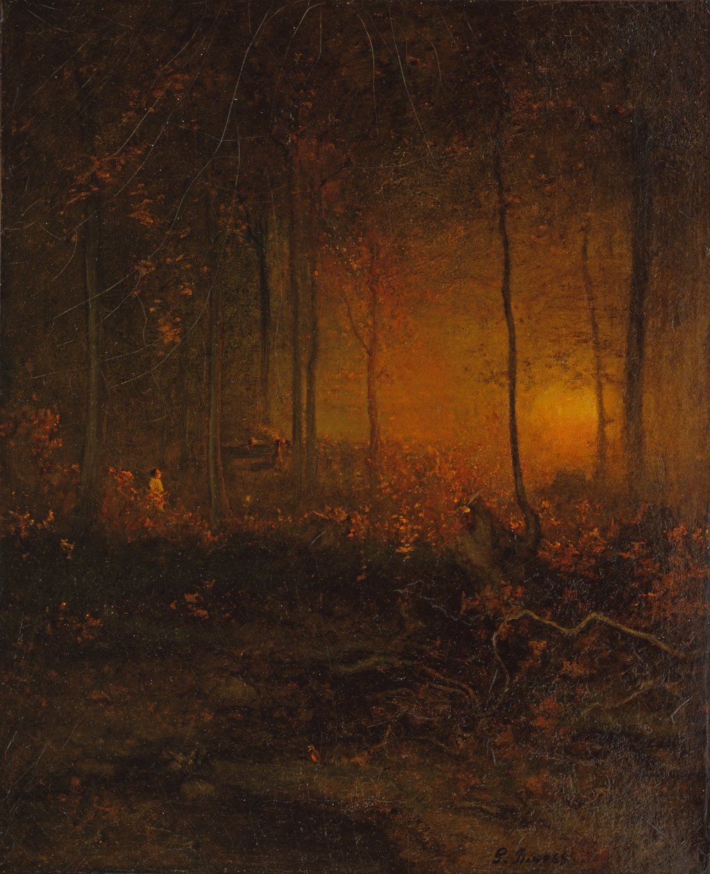 A Nap ragyogása, 1887 alkotó: George Snr. Inness