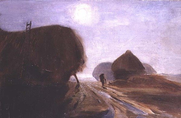 Hayricks a Holdfényben alkotó: George Soper