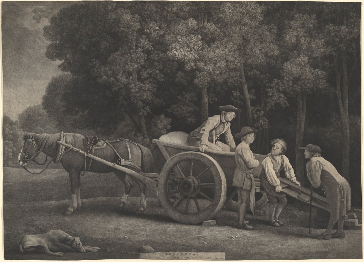 Munkások alkotó: George Stubbs