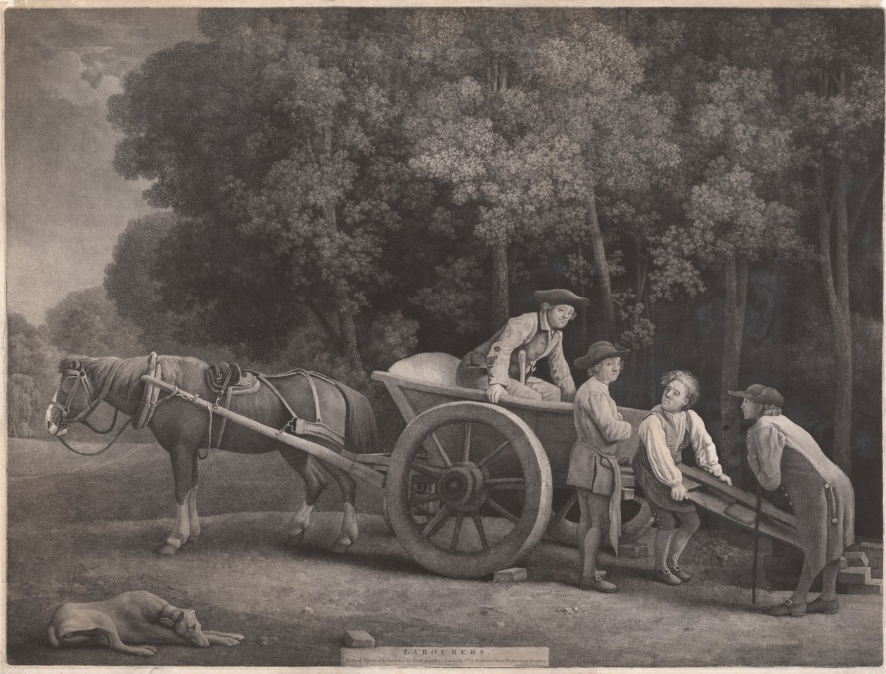 Munkások alkotó: George Stubbs
