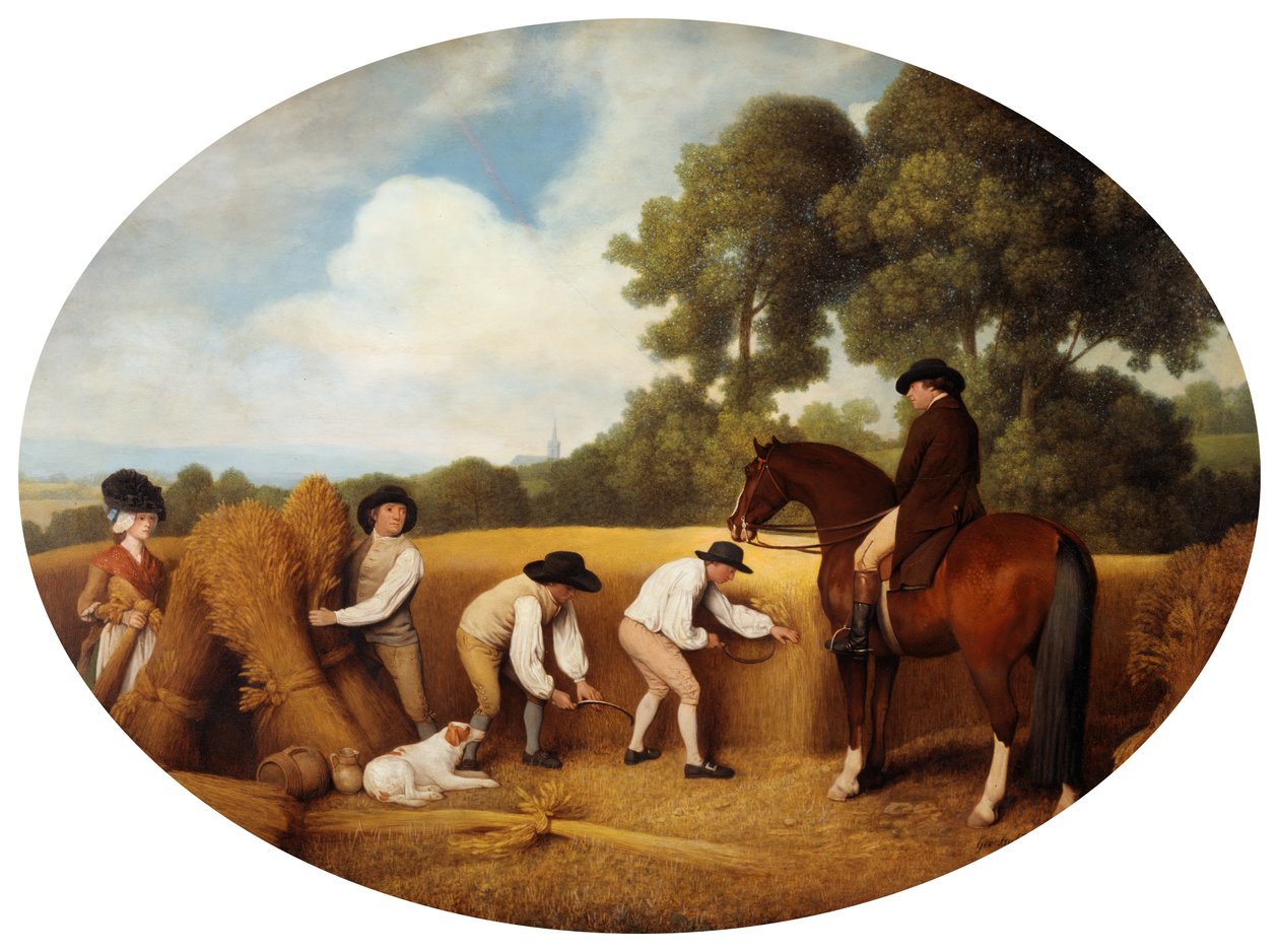 Kaszások, 1795. alkotó: George Stubbs