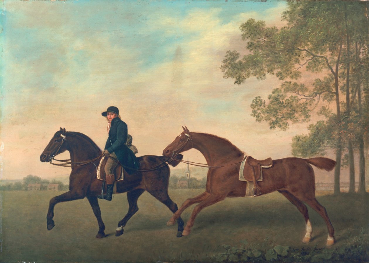 Two Hack, 1789 alkotó: George Stubbs