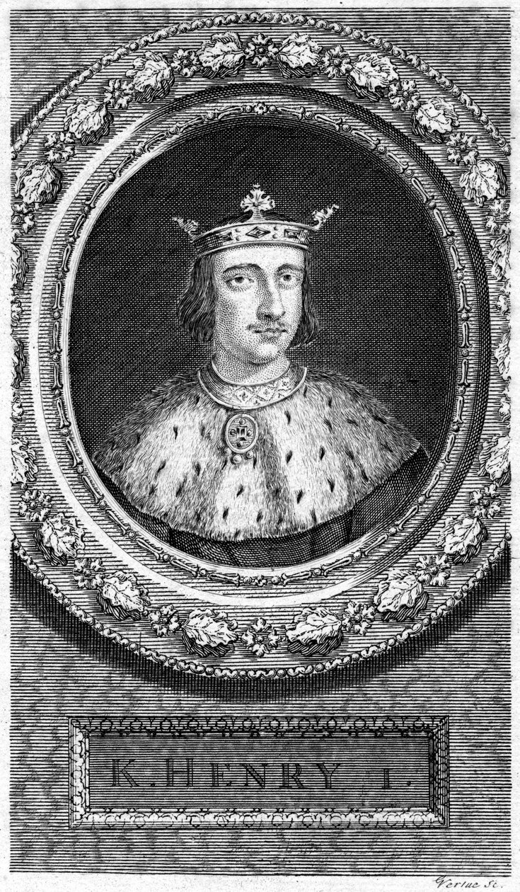Henrik, Anglia királya. alkotó: George Vertue