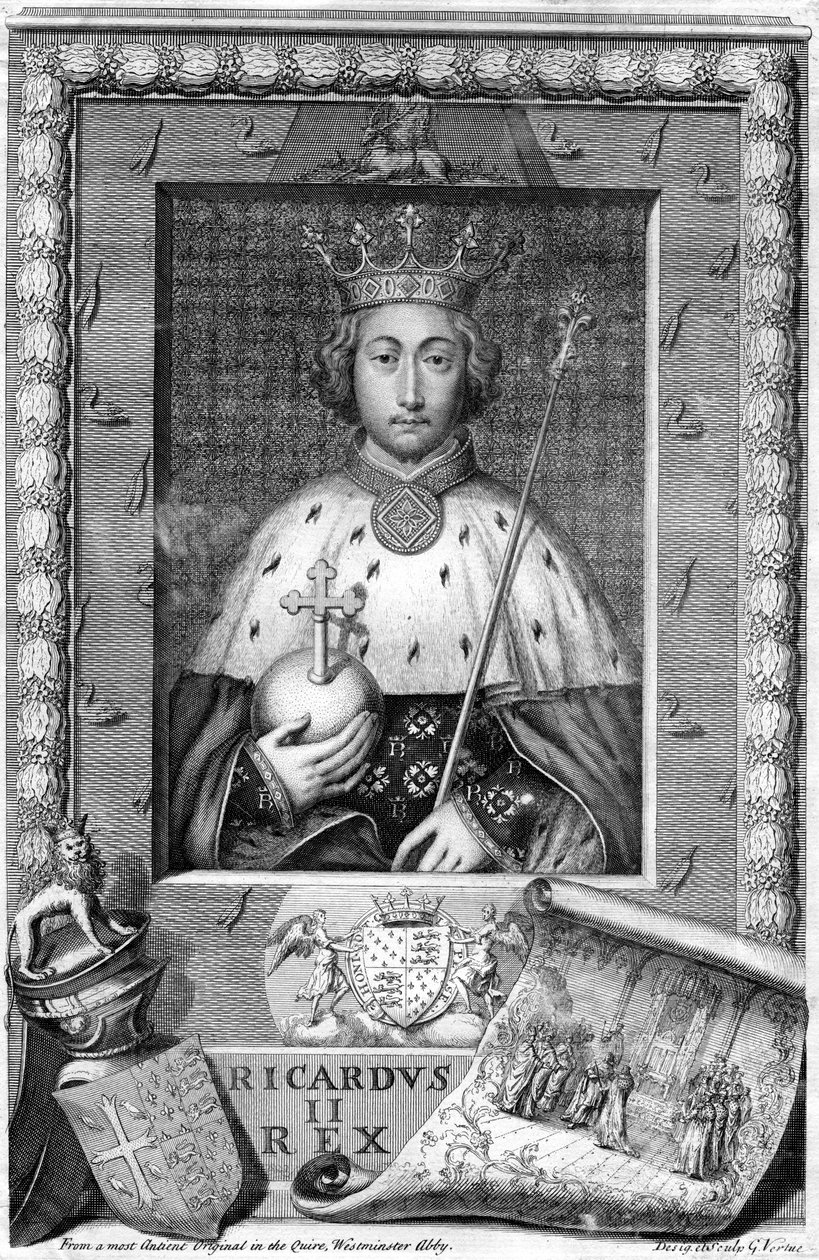 Richard, Anglia királya. alkotó: George Vertue