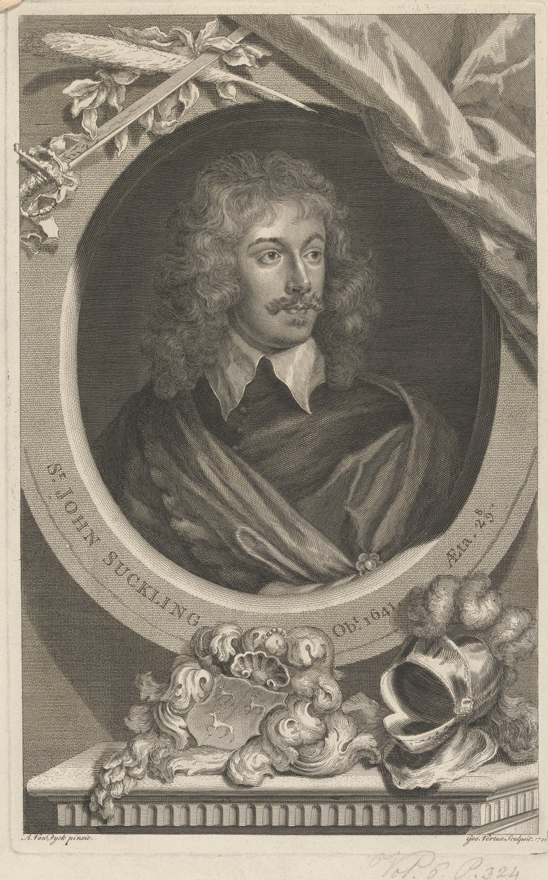 Sir John Suckling alkotó: George Vertue