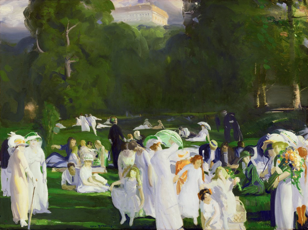 Egy nap 1913 júniusában alkotó: George Wesley Bellows