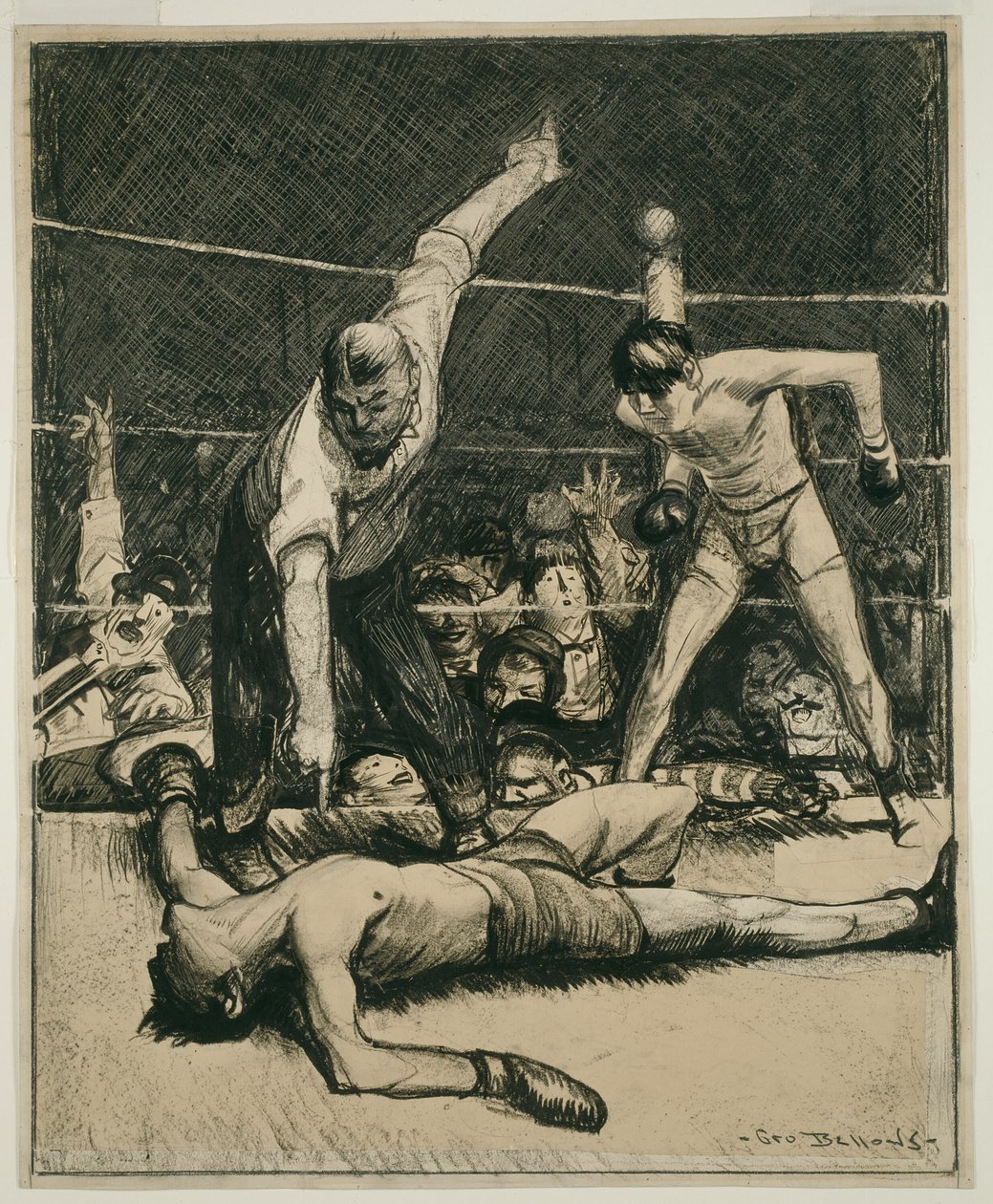 Kiszámolva alkotó: George Wesley Bellows
