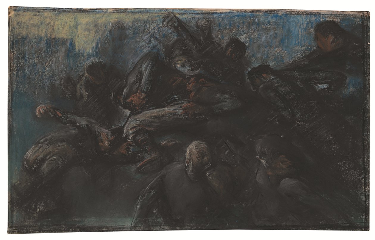 Focimeccs alkotó: George Wesley Bellows