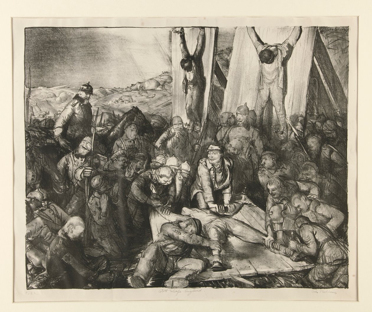 Isten büntesse meg Angliát alkotó: George Wesley Bellows