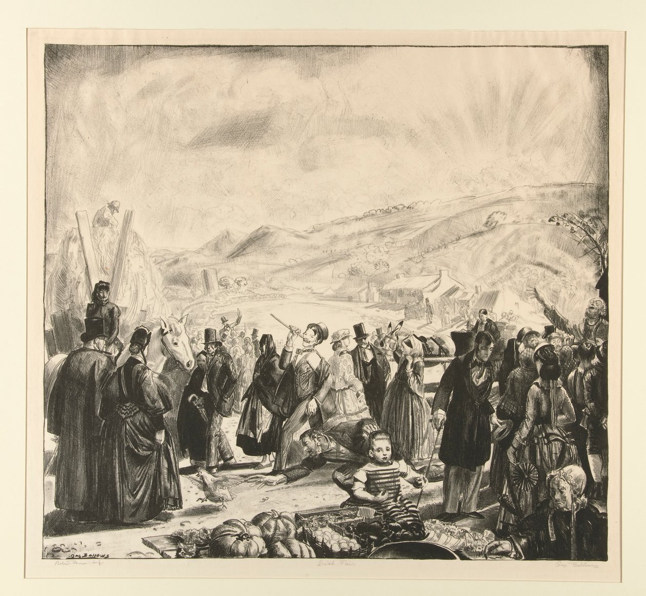 Ír Vásár alkotó: George Wesley Bellows