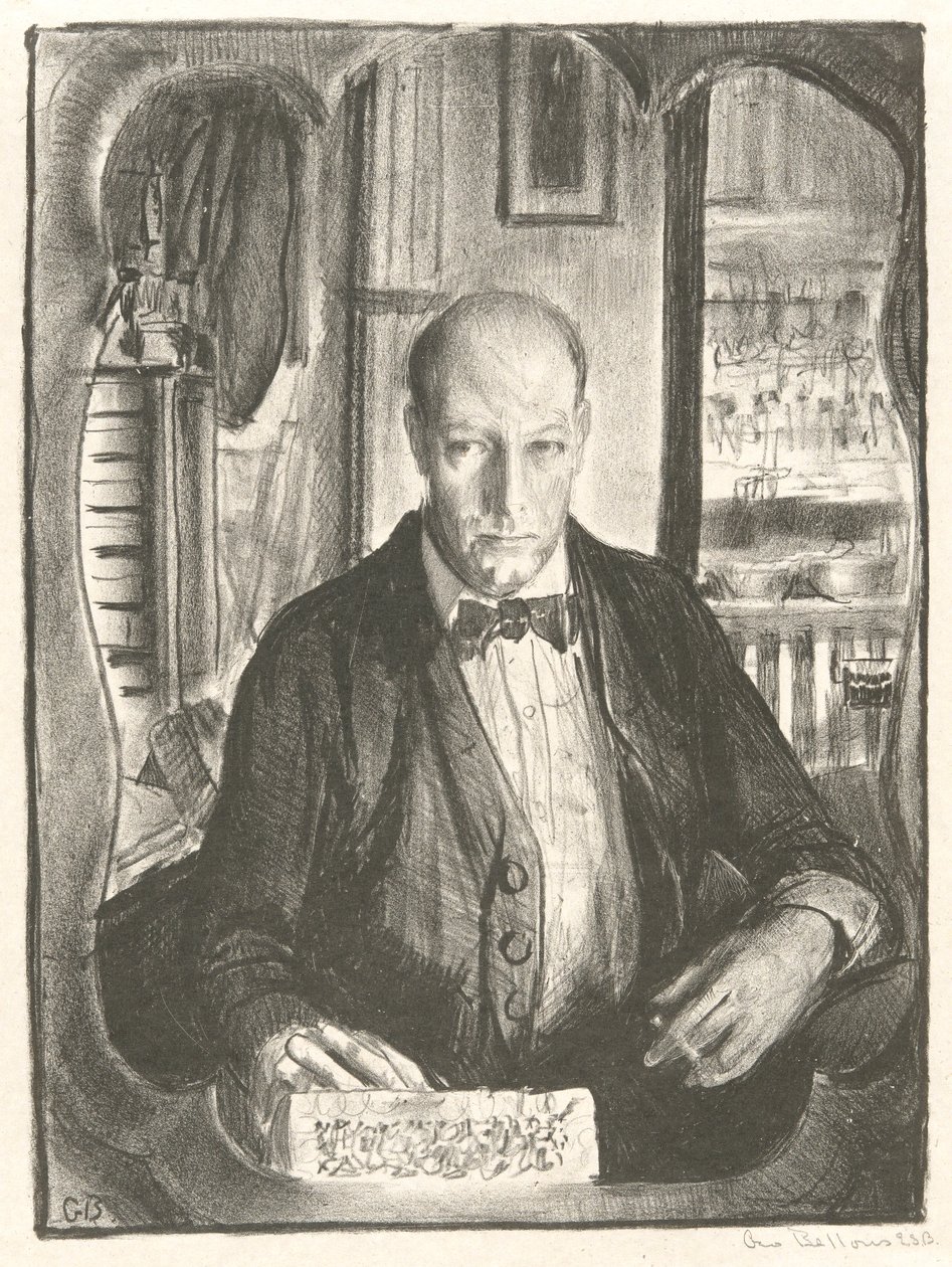 Önarckép alkotó: George Wesley Bellows