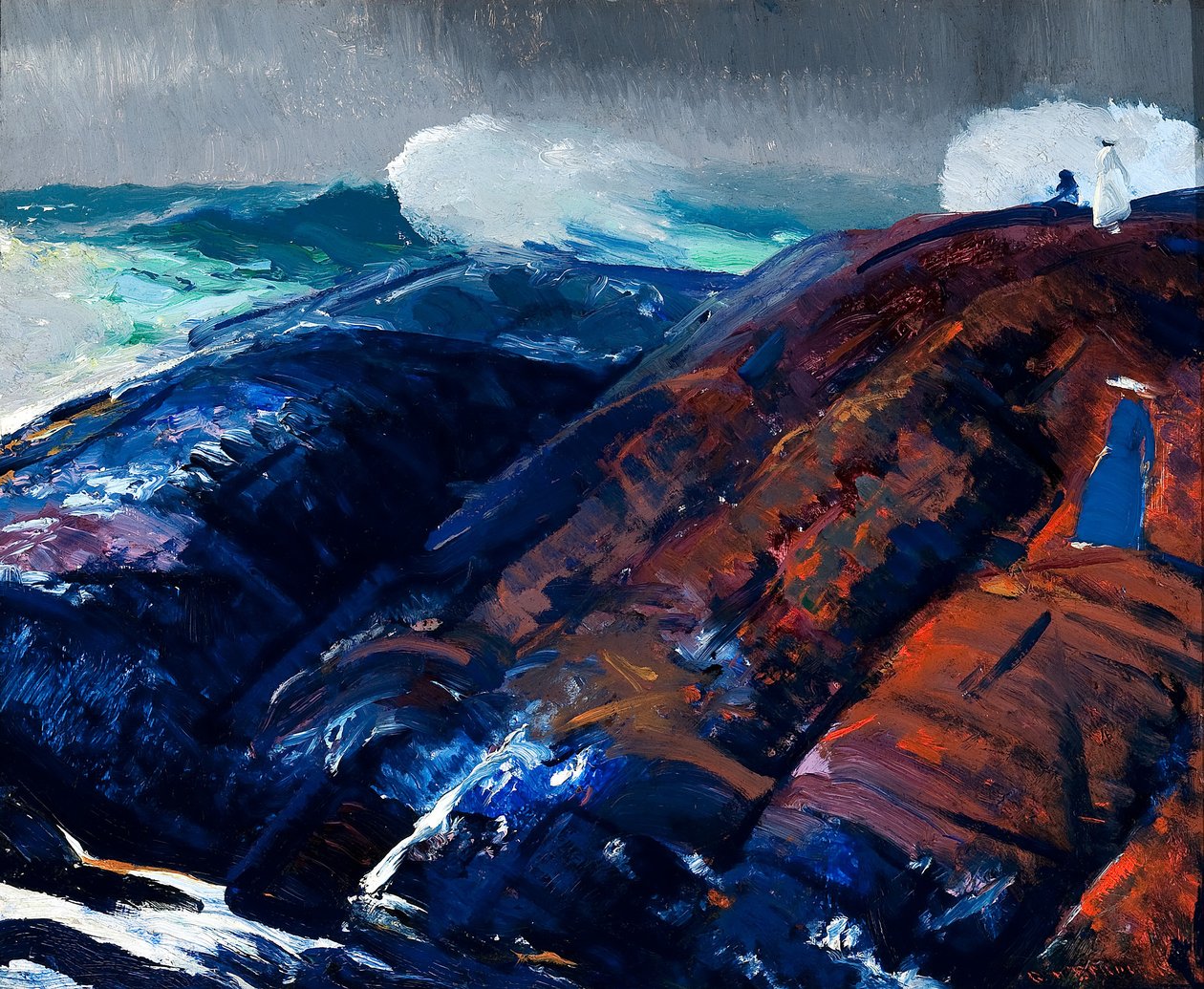 Summer Surf alkotó: George Wesley Bellows