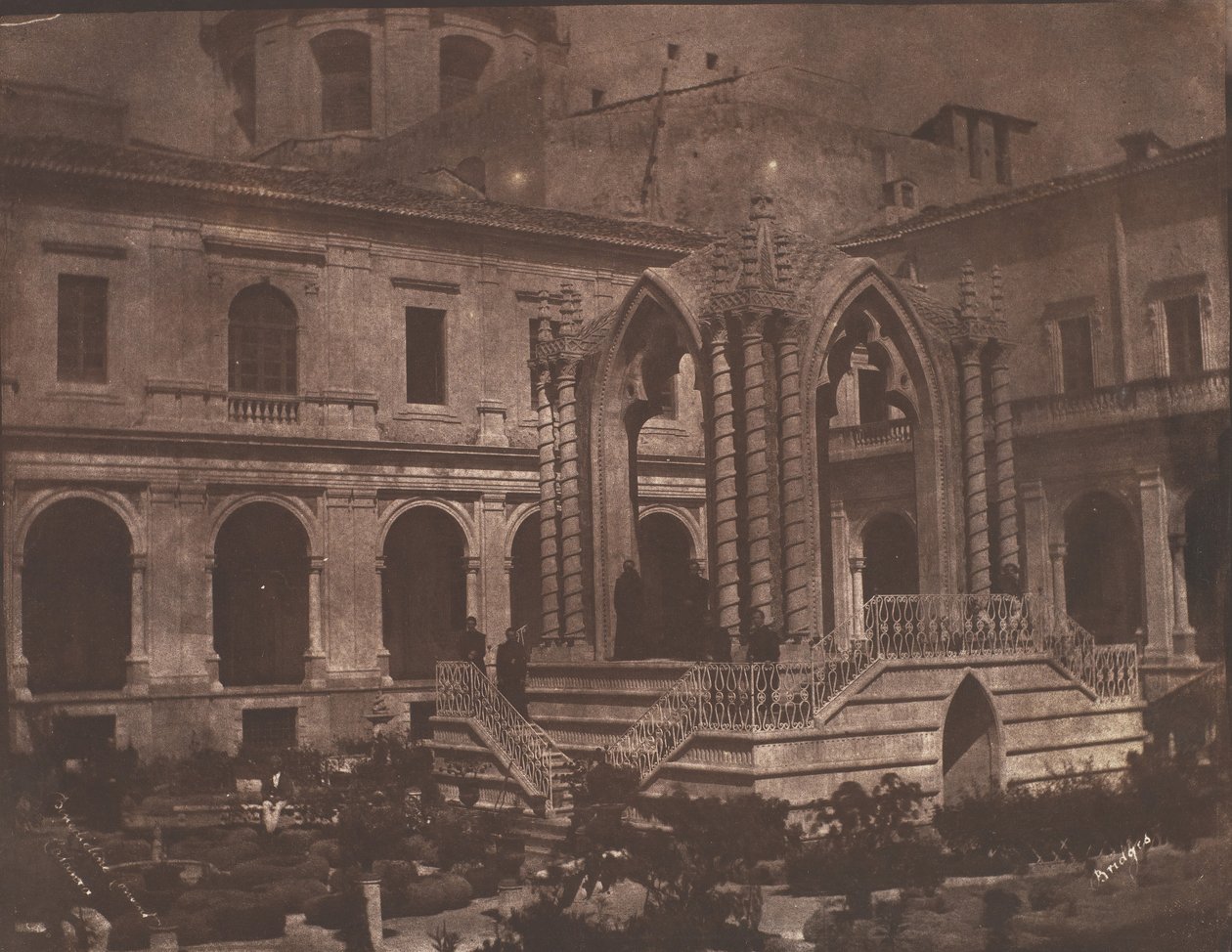 bencés kolostor, Catania, 1846. alkotó: George Wilson Bridges