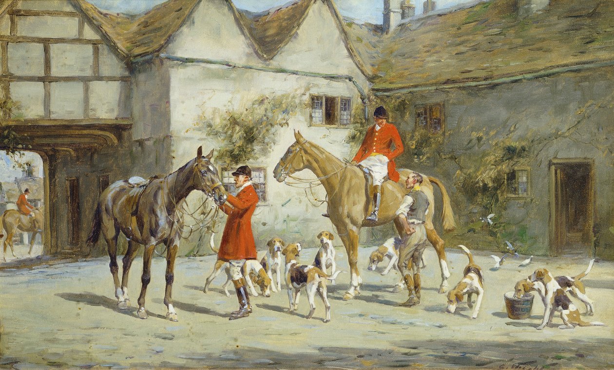 A vadászat előtt alkotó: George Wright