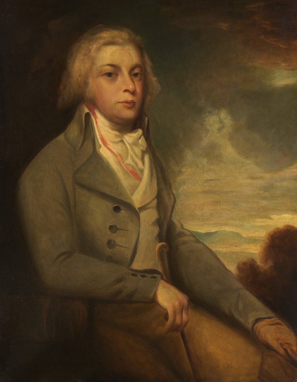 Egy úriember portréja alkotó: George after Romney