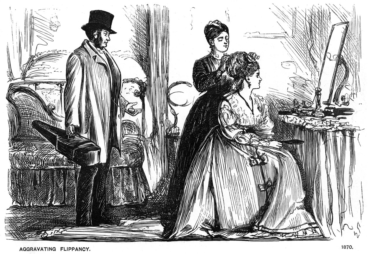 Súlyosbító Flippancy, 1870-1891. alkotó: George du Maurier