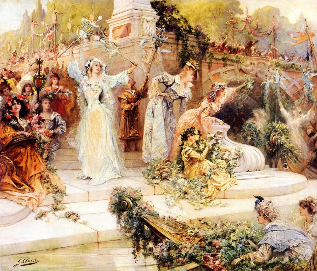 La Feten alkotó: Georges Clairin
