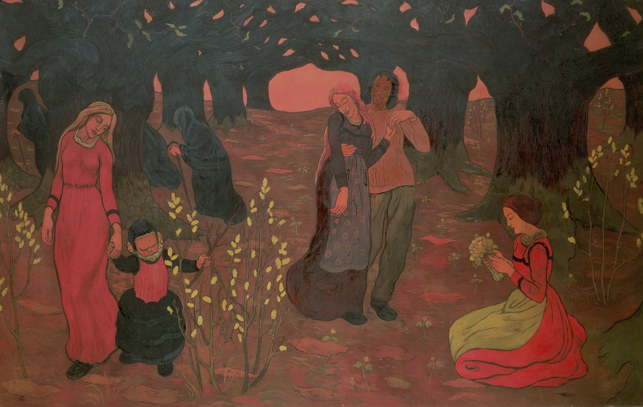 Az élet korszakai, 1892 alkotó: Georges Lacombe