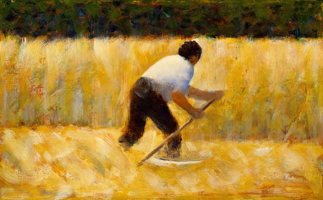 Kasza, 1881-82 (olaj, fa) alkotó: Georges Seurat