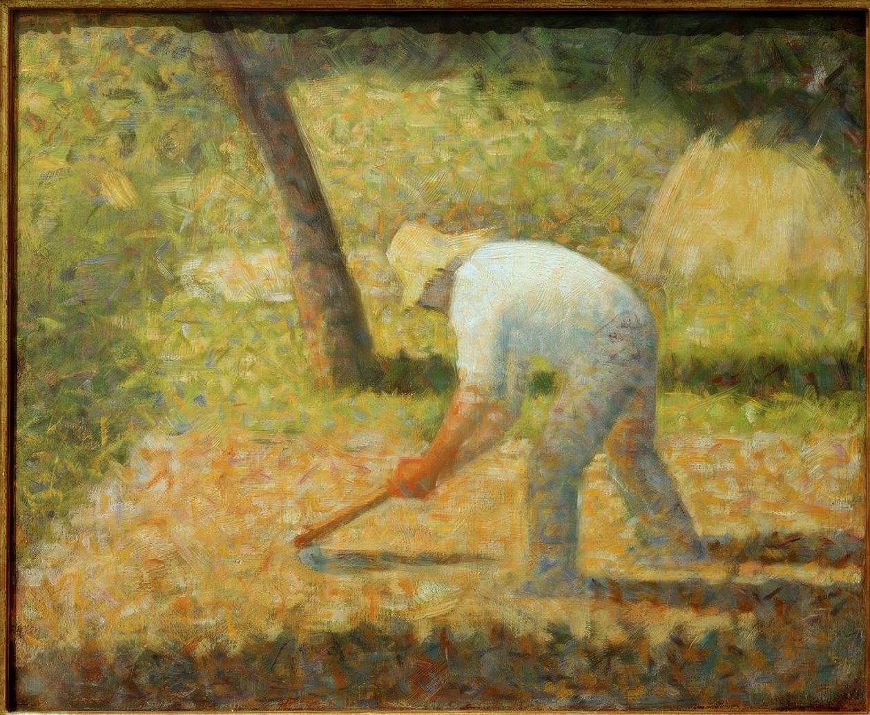 Kapás paraszt alkotó: Georges Seurat