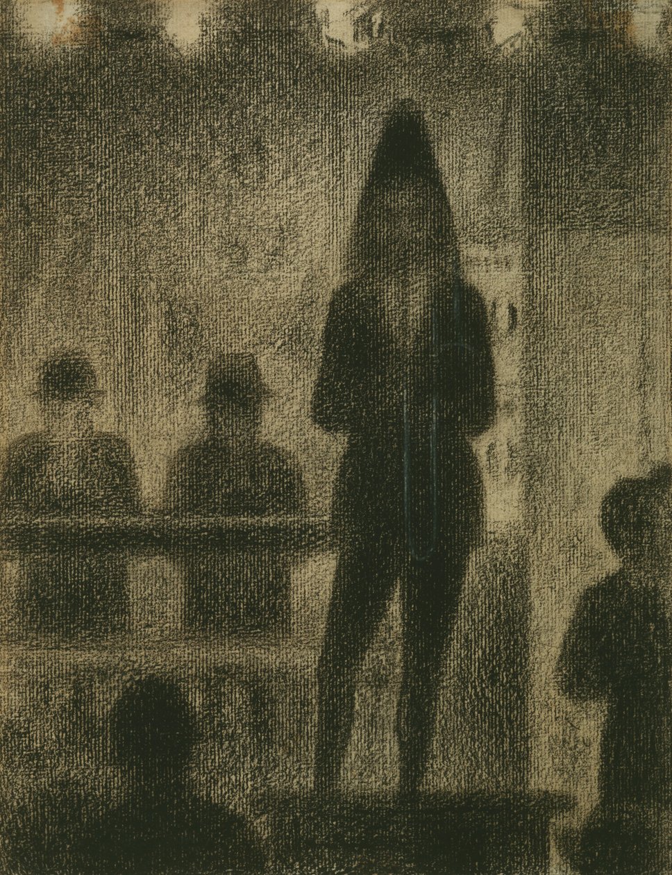 Harsonás (cirkuszi mellékműsorhoz) alkotó: Georges Seurat