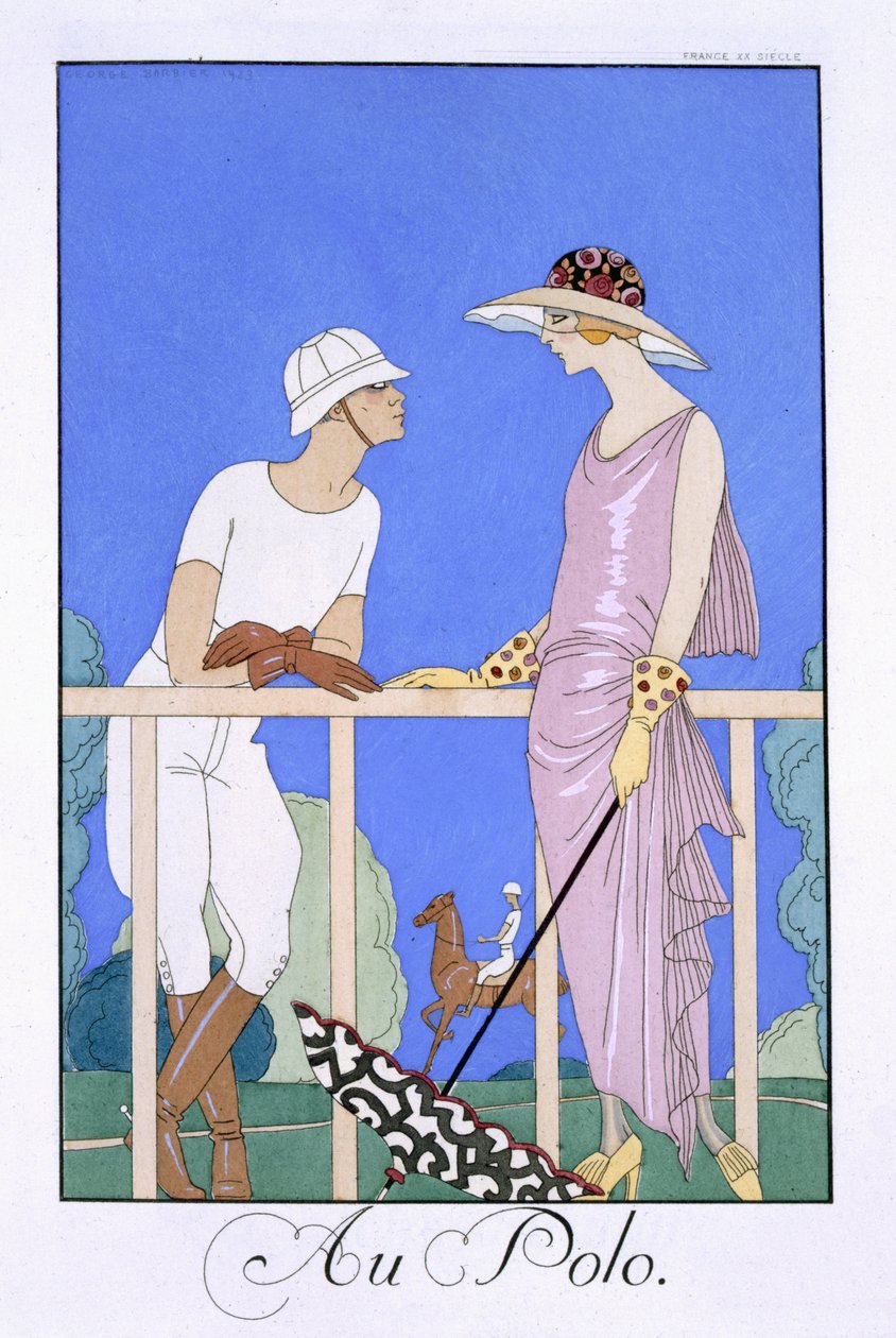 A Polóban alkotó: Georges (after) Barbier
