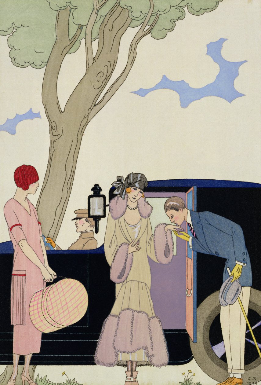 Irigység alkotó: Georges (after) Barbier