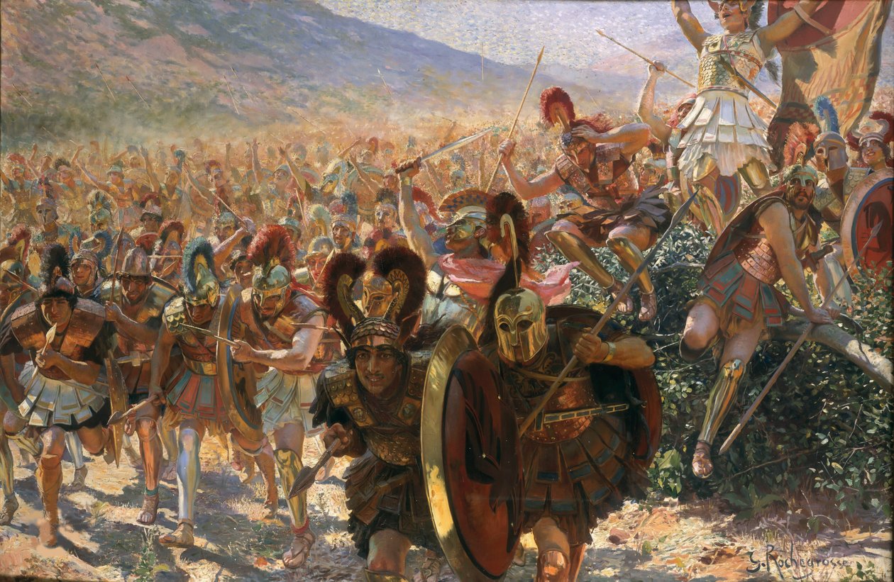 A Maraton hősei, 1911. alkotó: Georges Antoine Rochegrosse