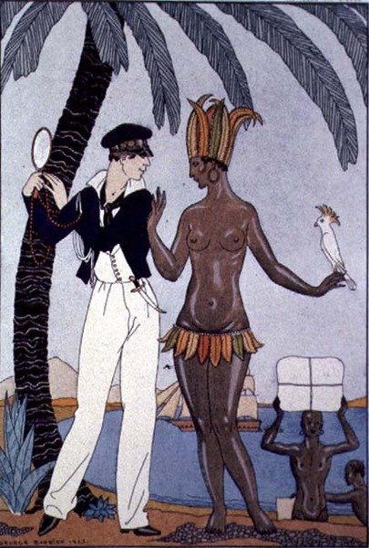 A gyönyörű bennszülött alkotó: Georges Barbier