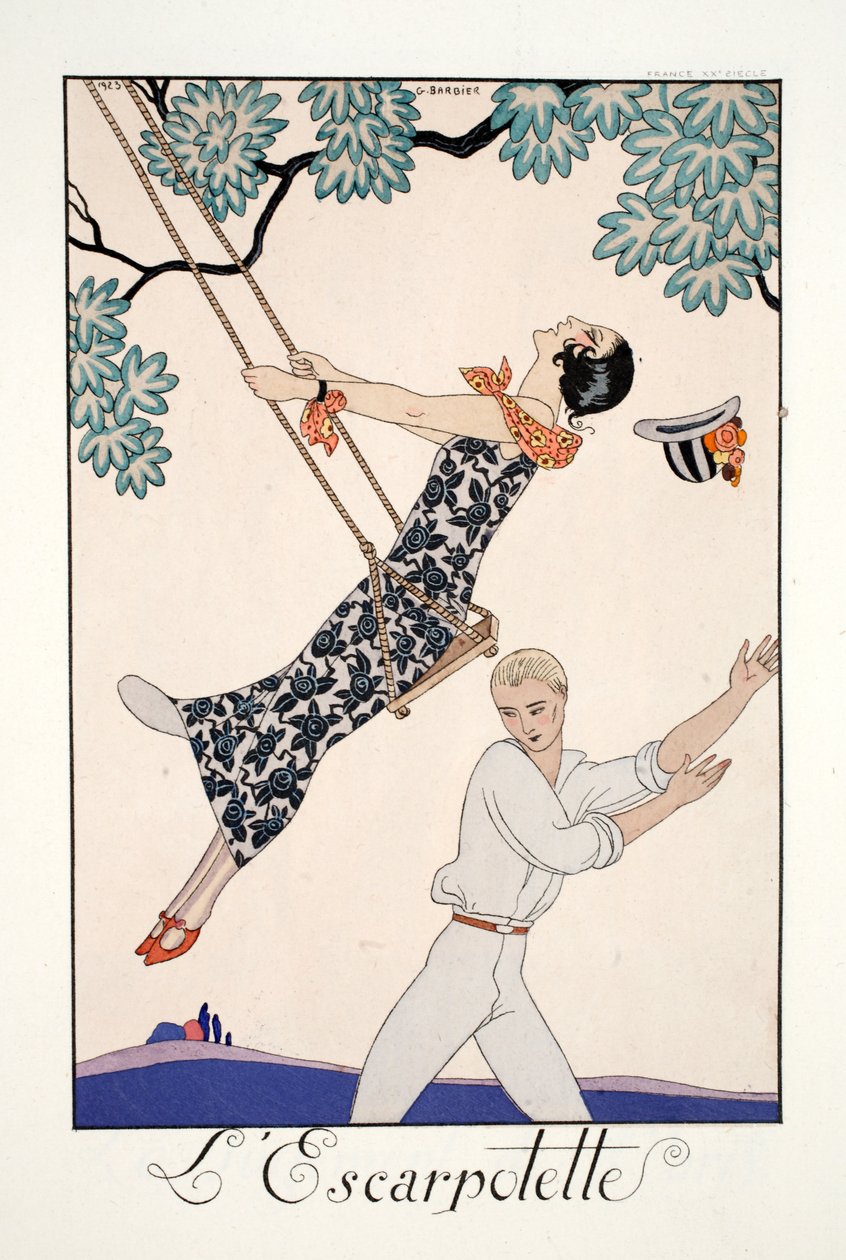 A hinta alkotó: Georges Barbier