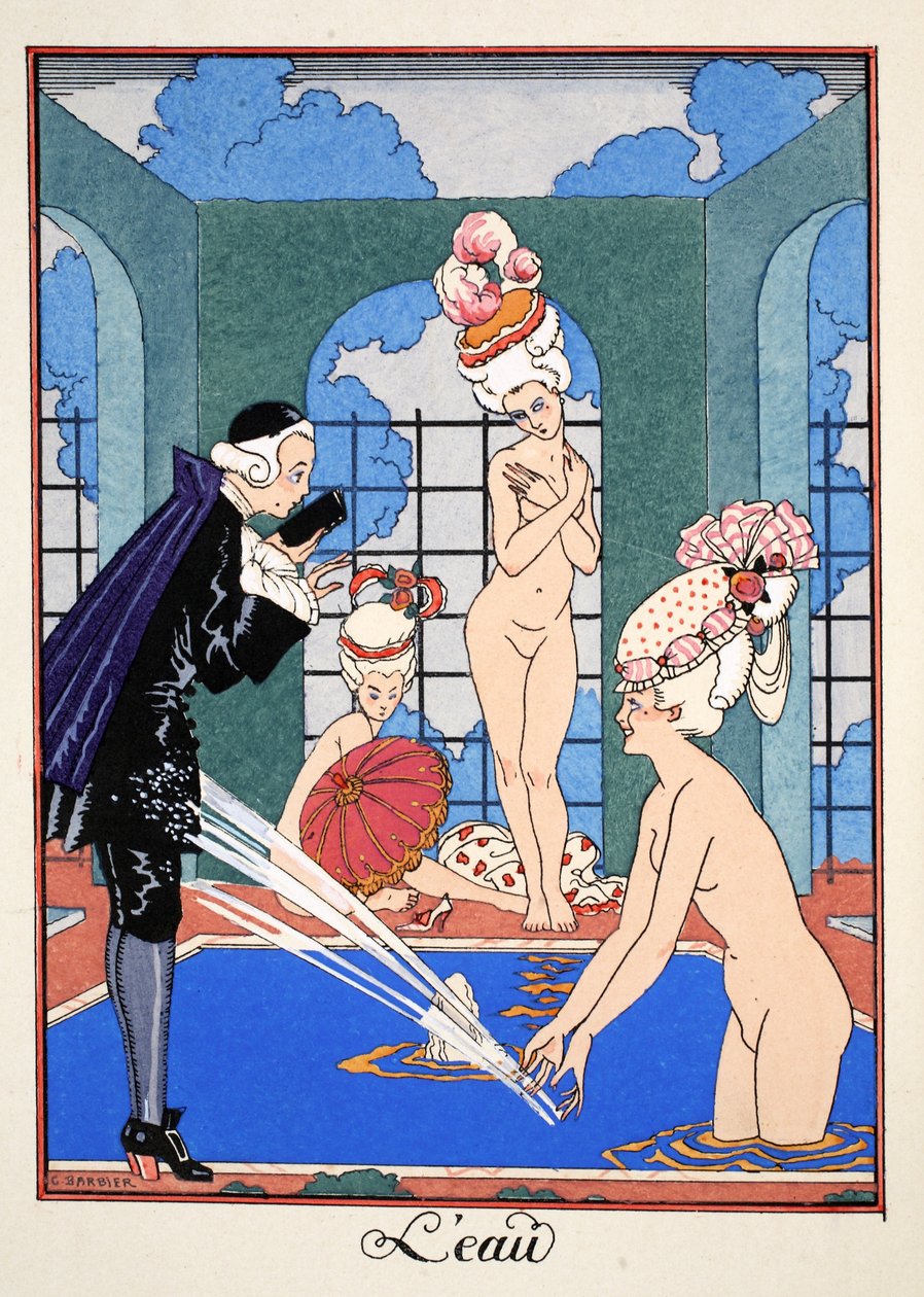 Víz alkotó: Georges Barbier
