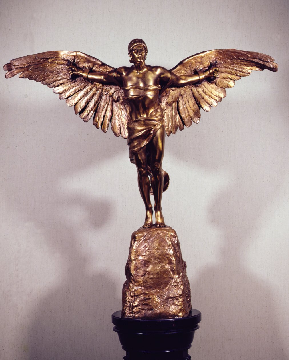 A levegő meghódítása (bronz) alkotó: Georges Colin