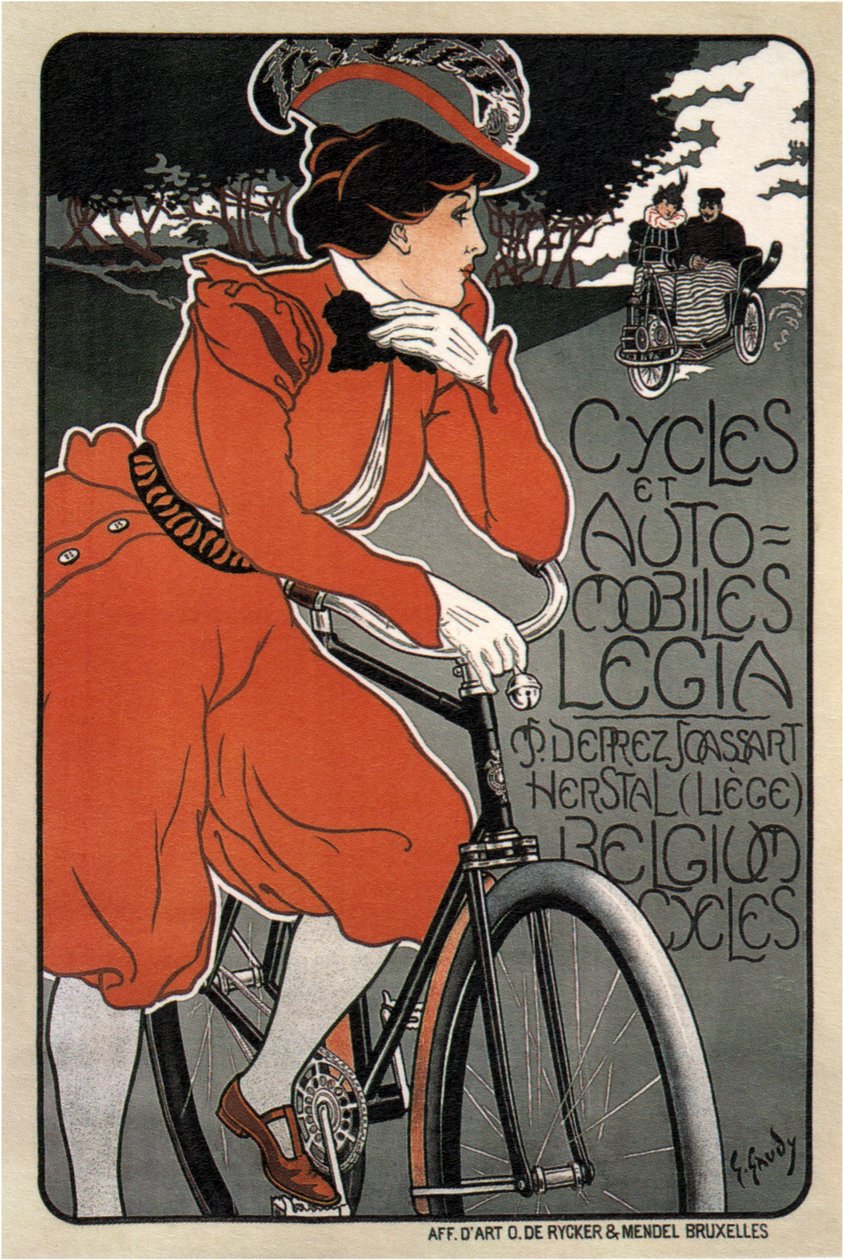 Cycles Automobiles Legia, 1898 alkotó: Georges Gaudy