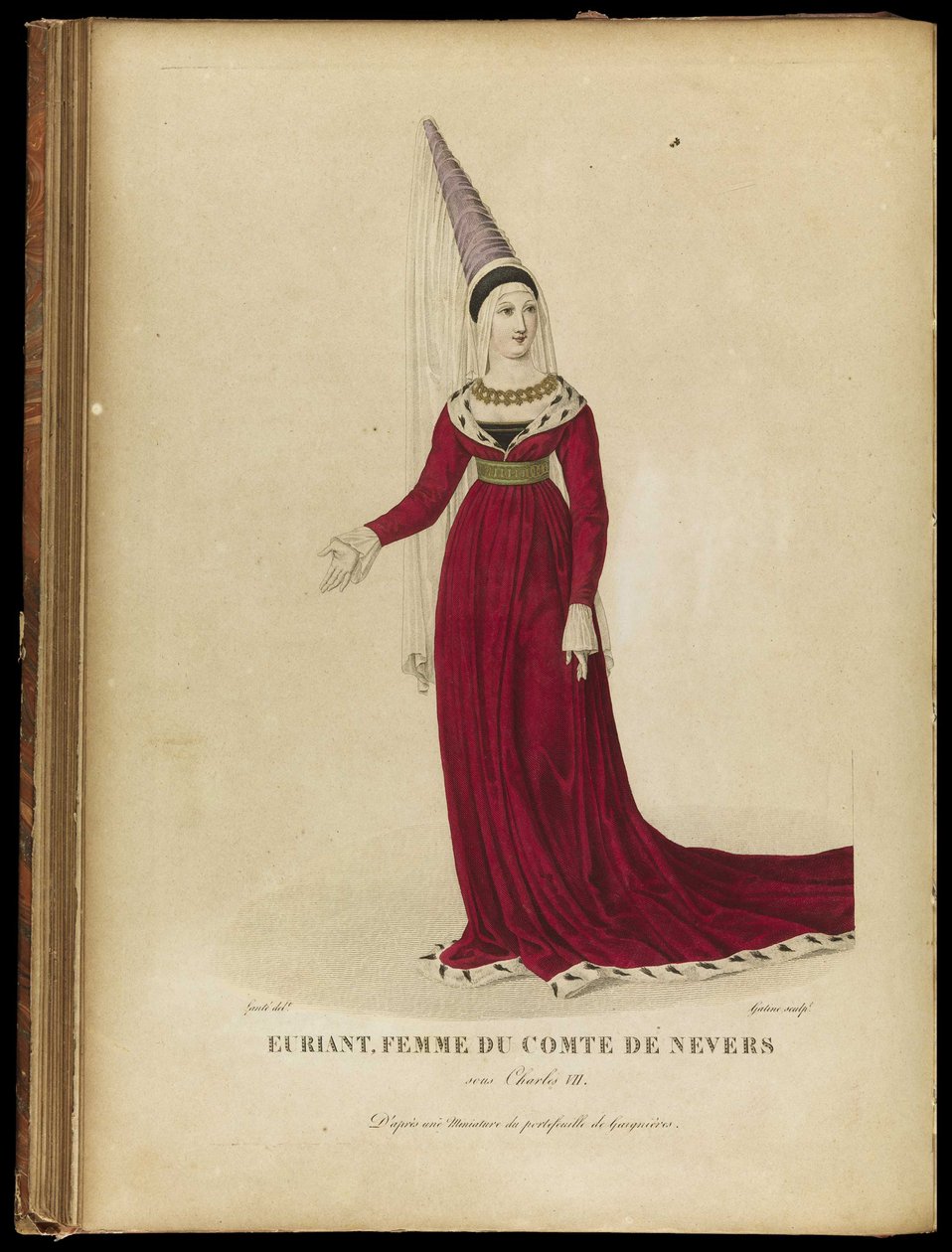 Euryanthe, 18. század vége. alkotó: Georges Jacques Gatine