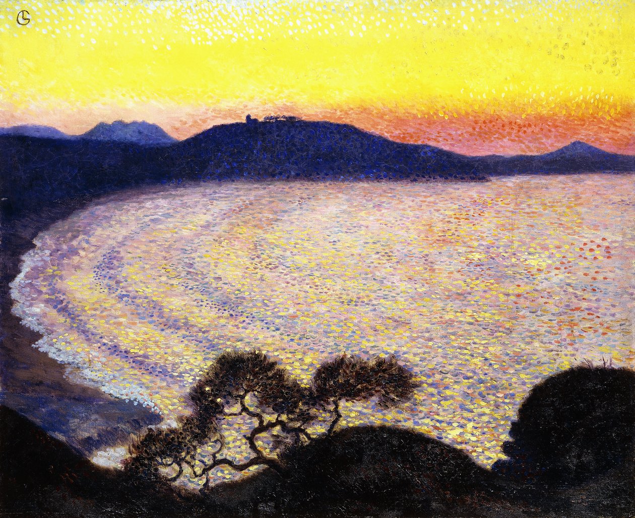 Az öböl; La Baie, 1895 alkotó: Georges Lacombe