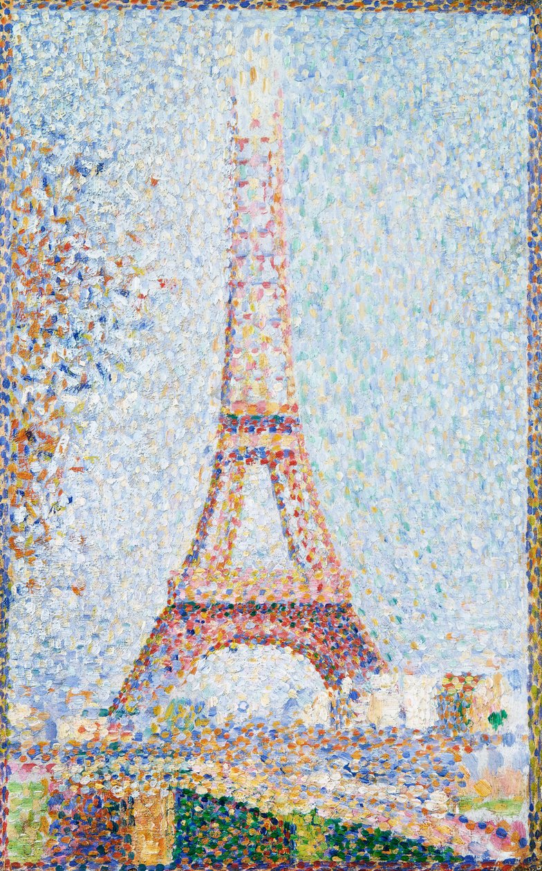 Az Eiffel-torony alkotó: Georges Pierre Seurat