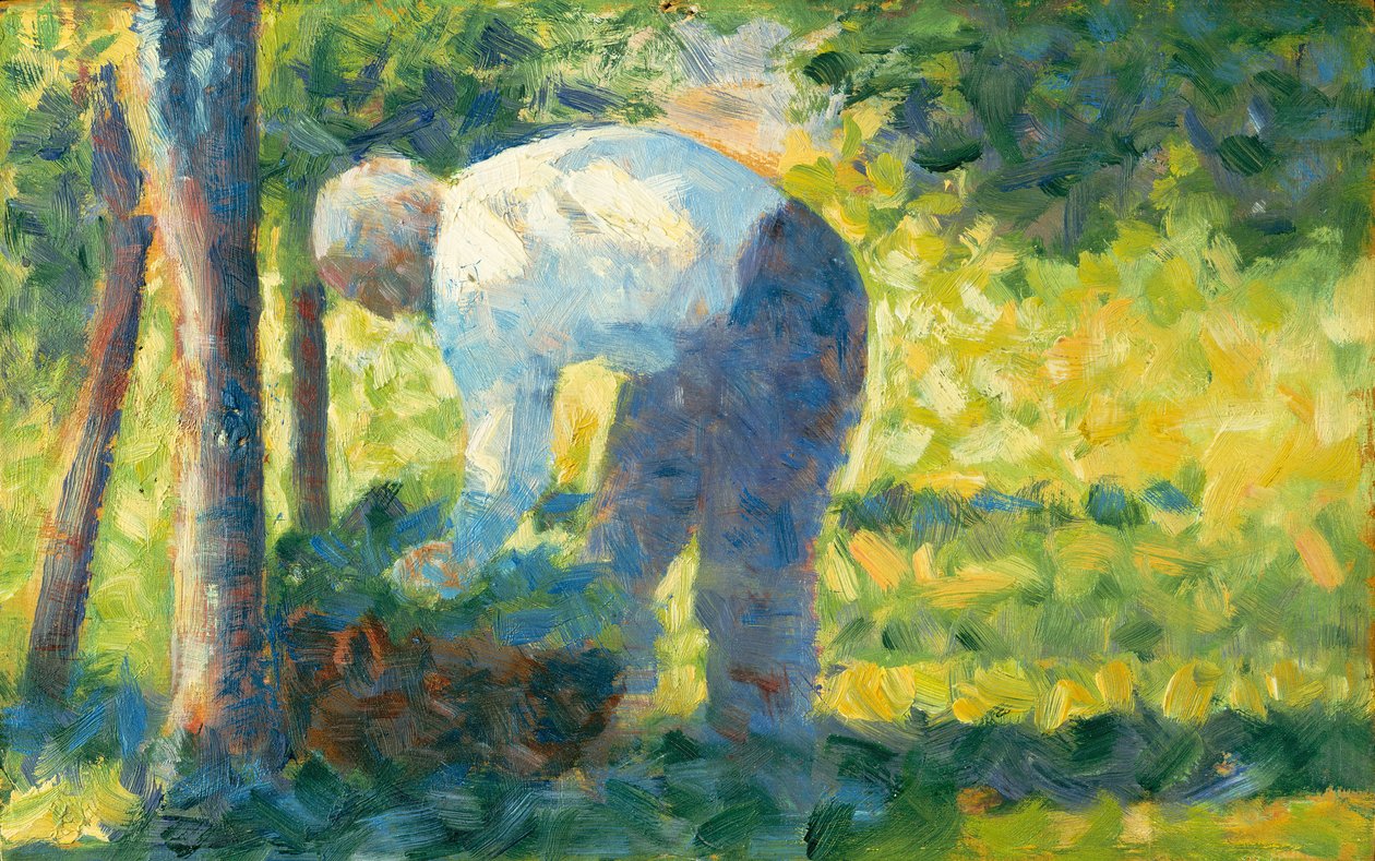 A kertész, 1882-83. alkotó: Georges Pierre Seurat
