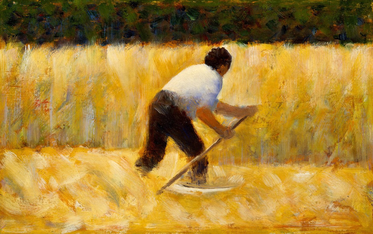 A Kasza, 1881-82. alkotó: Georges Pierre Seurat