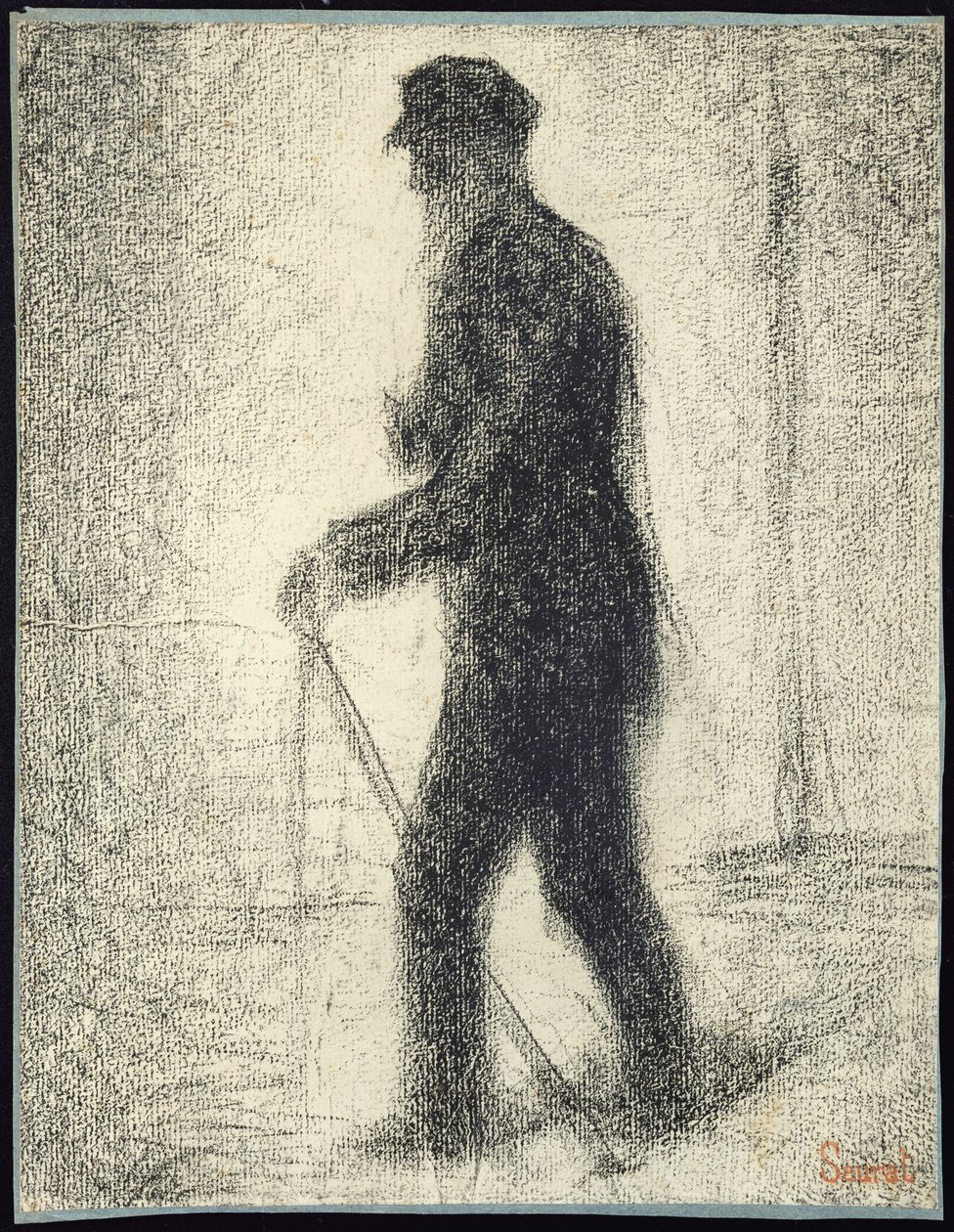 Séta, 1882 körül alkotó: Georges Pierre Seurat