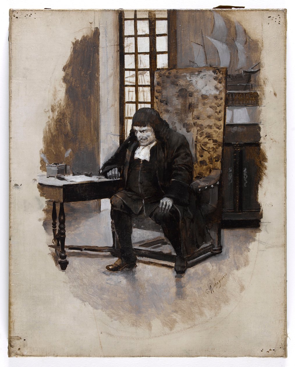 Barkilphedro. alkotó: Georges Rochegrosse
