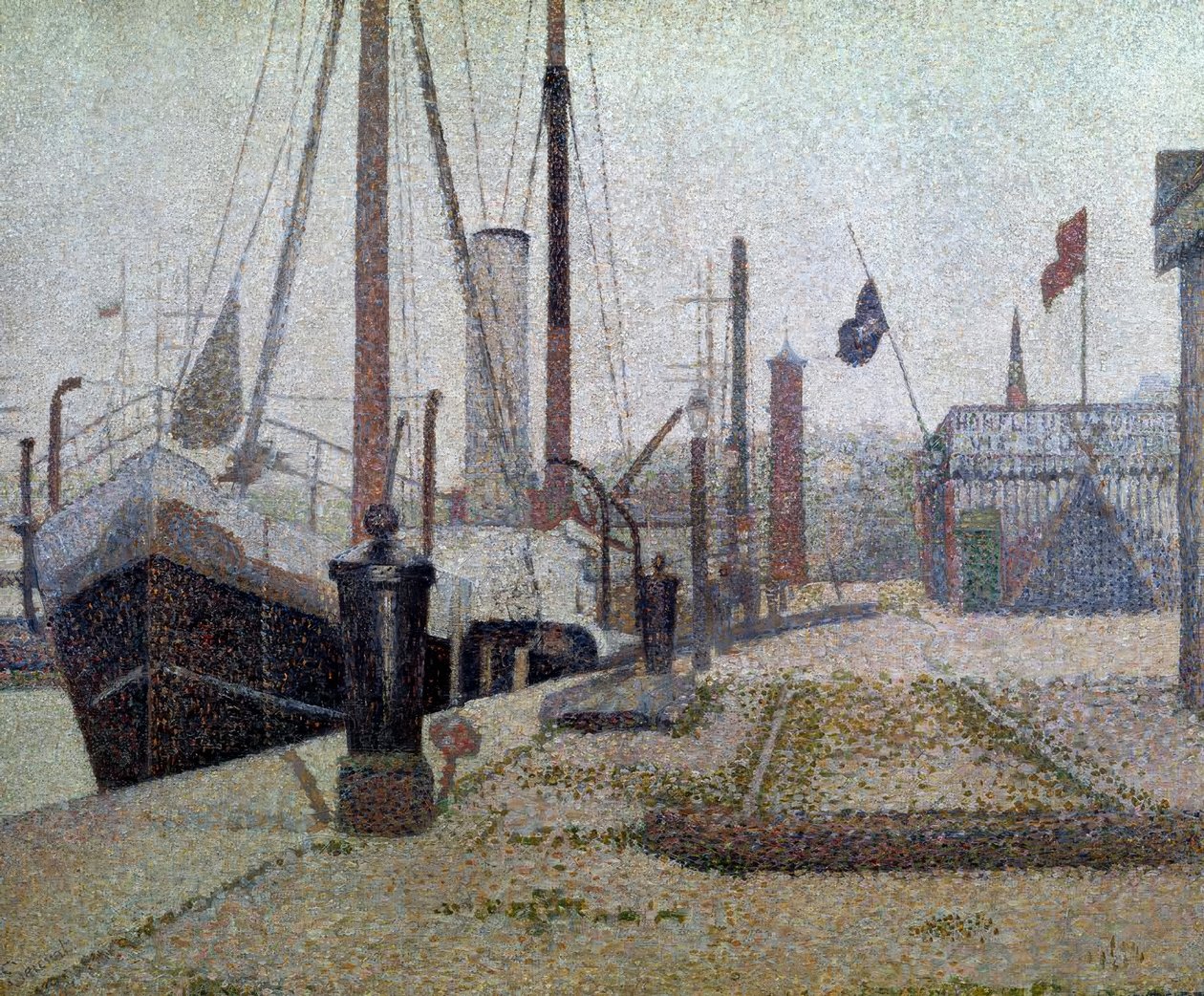 La Maria, Honfleur alkotó: Georges Seurat