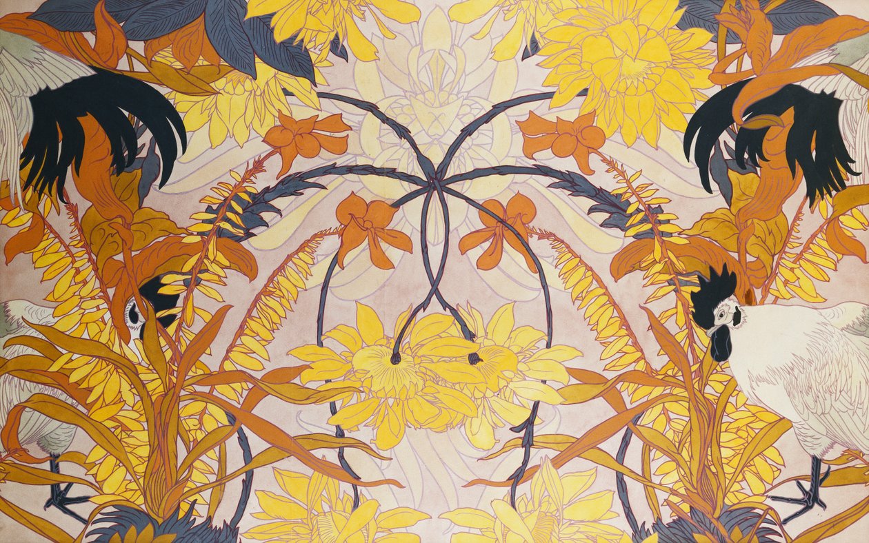 A kakas; Le Coq alkotó: Georges de Feure