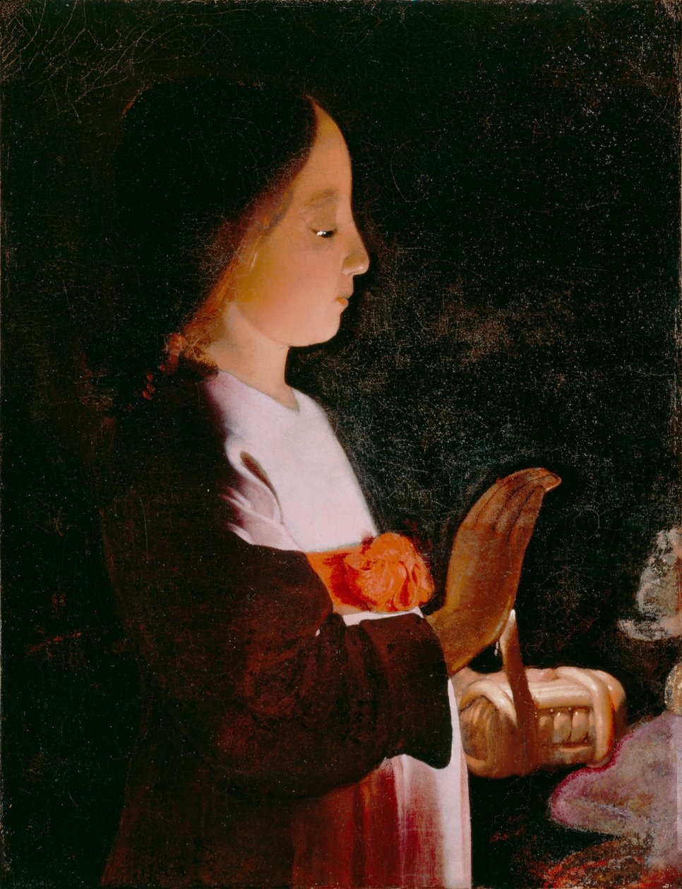 Fiatal Szűz Mária alkotó: Georges de La Tour
