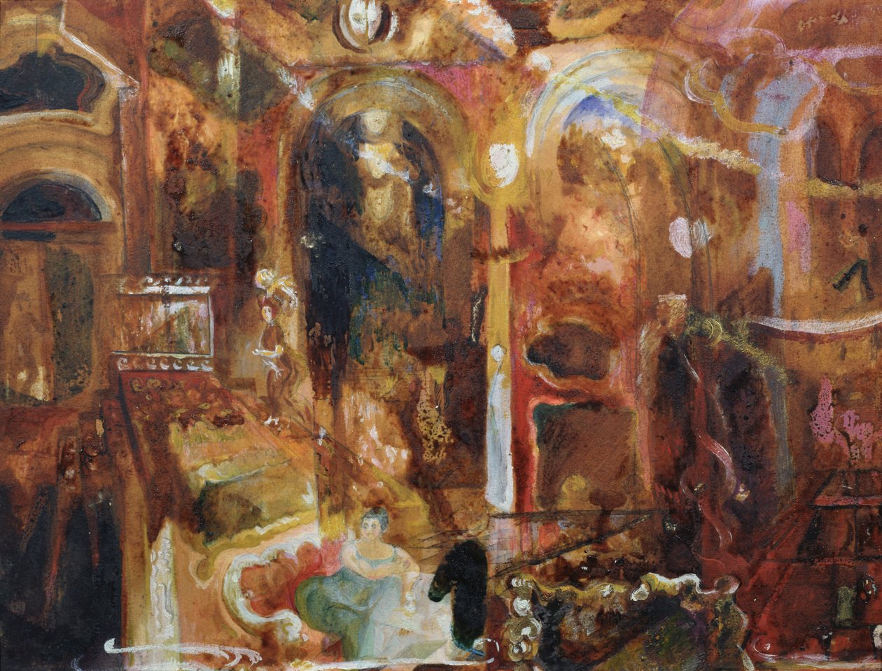 Kávézó alkotó: Georgy Bogdanovich Yakulov
