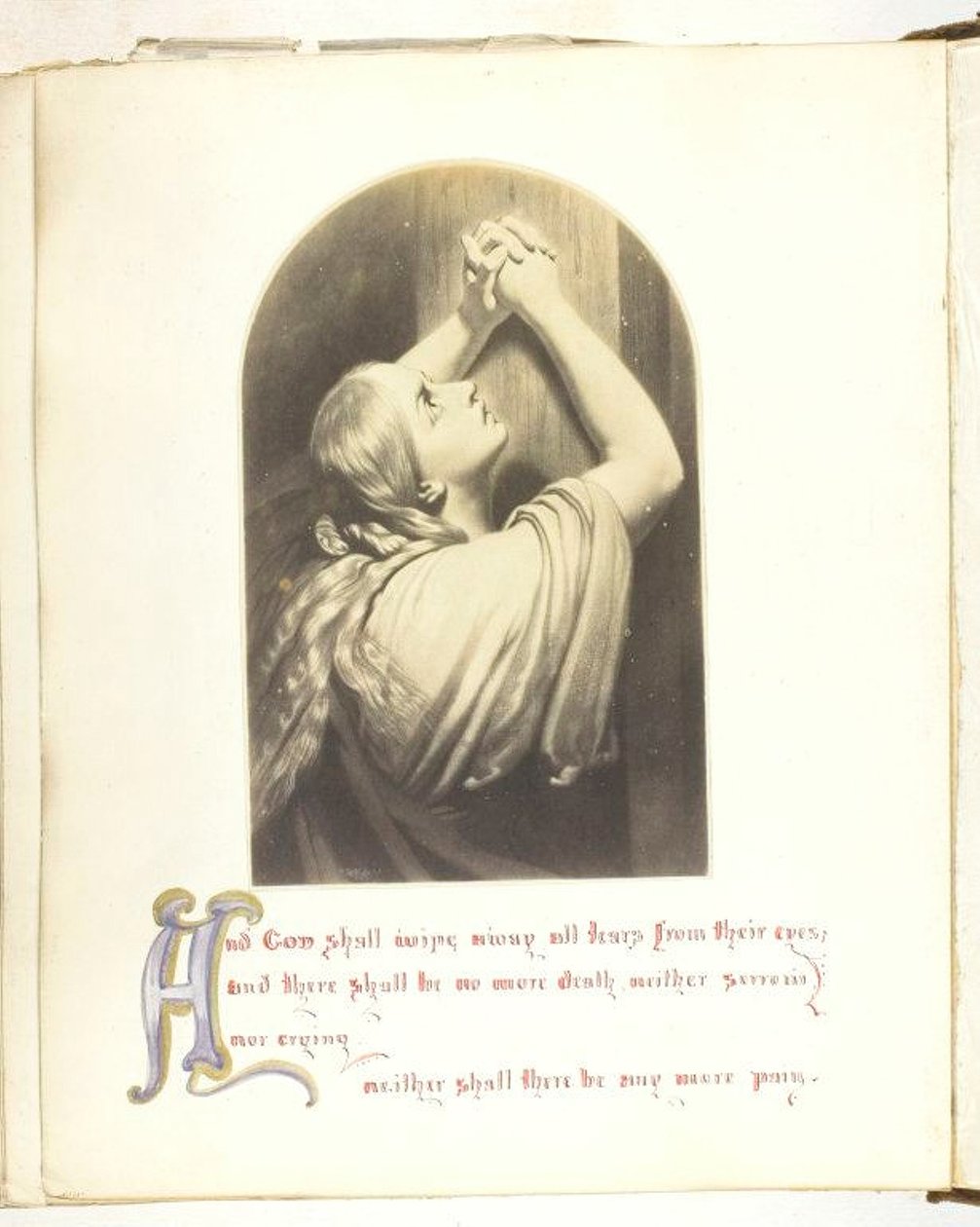 Untitled [illusztráció bibliai idézettel], 185568. alkotó: Georgina Cowper