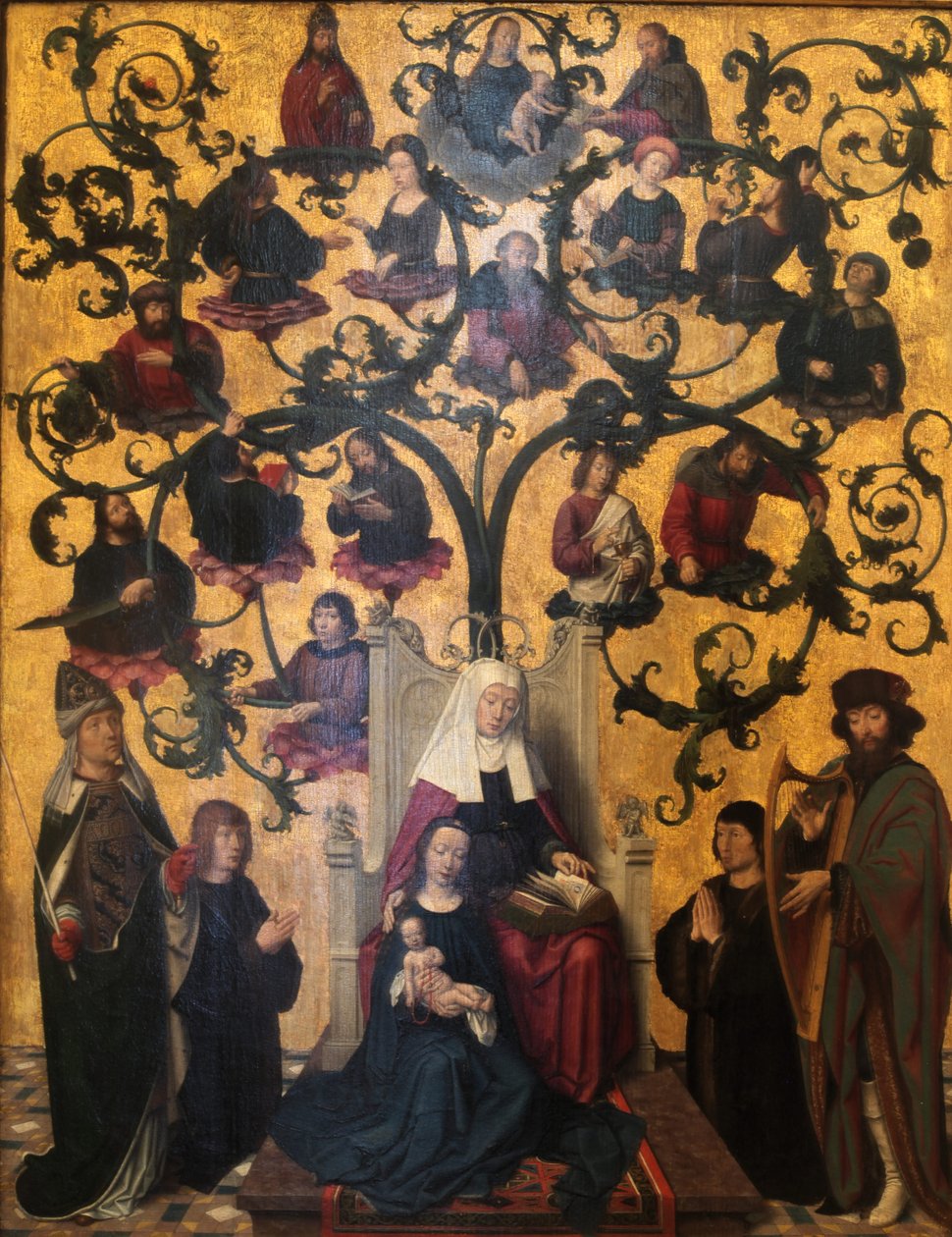 Szent Anna nemzetsége alkotó: Gerard David